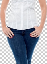 Full length portrait of stylish young woman